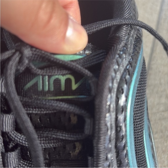 Nike Air Max 720 Size 7 Throwback Future Iridescent Green and Black Shoes. - Picture 8 of 12